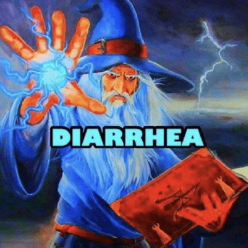 Figurinha: Diarrhea