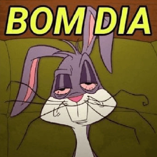 Figurinha: Pernalonga Bom Dia