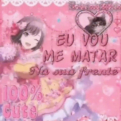 Figurinha: Eu vou me matar na sua frente