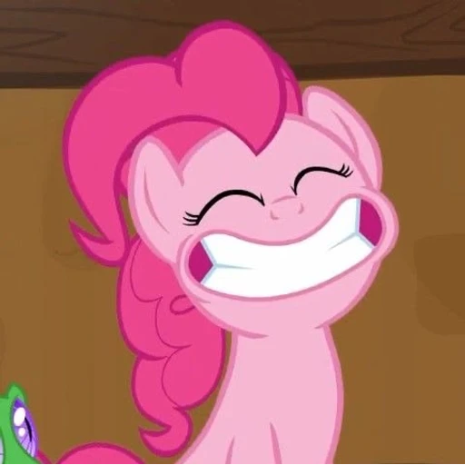 Figurinha: Pinkie Pie Sorridente