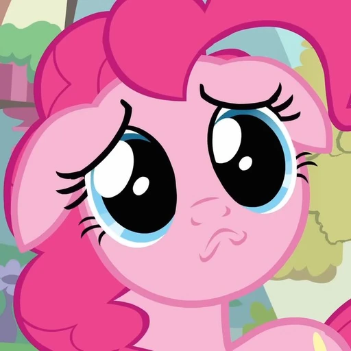 Figurinha: Pinkie Pie Triste