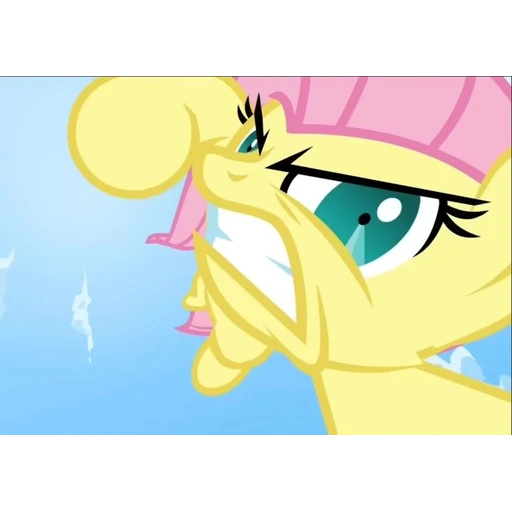 Figurinha: Fluttershy brava