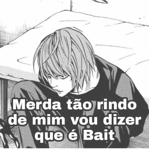 Figurinha: Light Yagami Meme