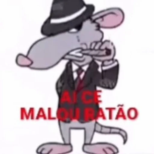 Figurinha: Ai Ce Maloqueiro Ratão