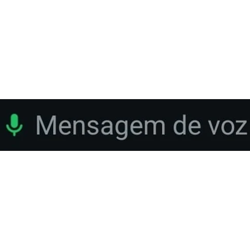 Sticker: Mensaje de voz