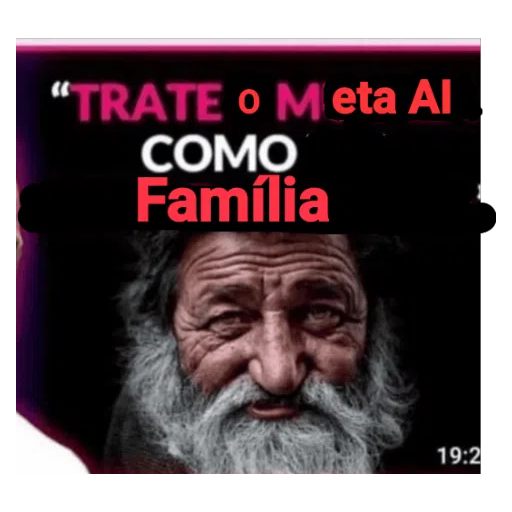 Sticker: Treat Meta AI like family