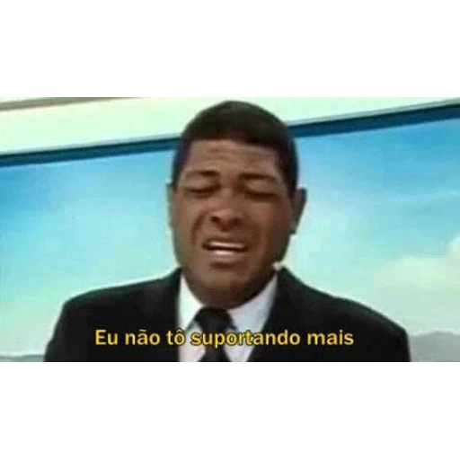 Figurinha: Eu não tô suportando mais