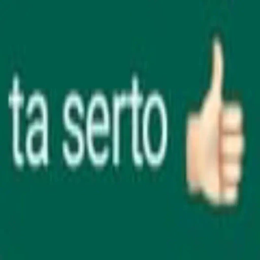 Figurinha: Ta serto
