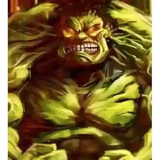 Figurinha: Hulk Furioso