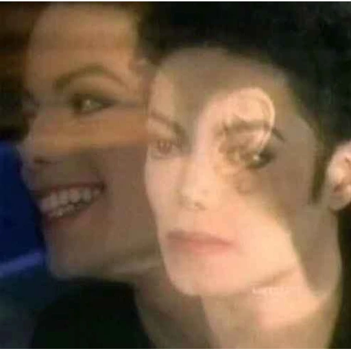 Figurinha: Michael Jackson reflexivo