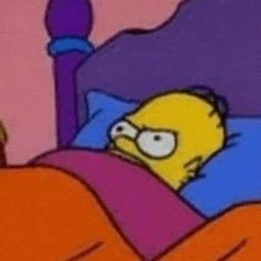 Figurinha: Homer Simpson zangado