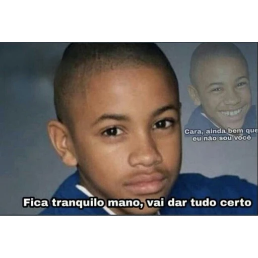 Sticker: Mantente tranquilo hermano