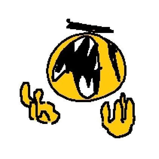 Sticker: Emoji gritando