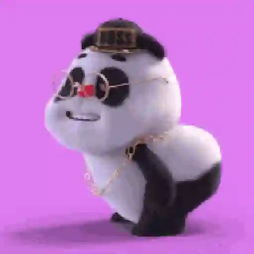 Sticker: Dancing Panda Boss