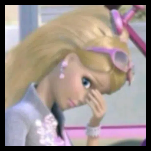Sticker: Frustrated Barbie