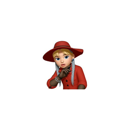 Figurinha: Memoji de detetive