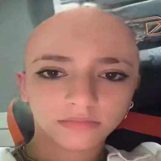 Sticker: Bald person