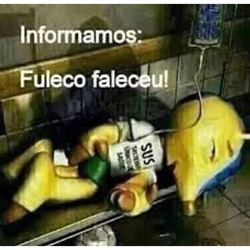 Figurinha: Fuleco faleceu!