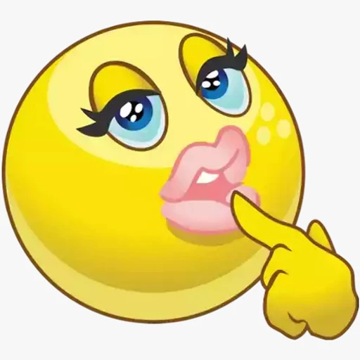 Sticker: Seductive emoji