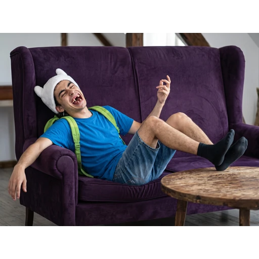 Sticker: Tired Human Finn