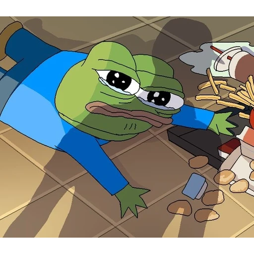 Sticker: Crying Pepe