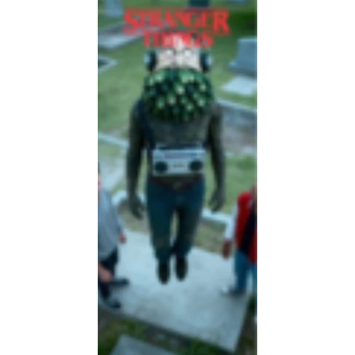 Figurinha: Monstro com Boombox