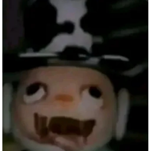 Figurinha: Teletubby assustador