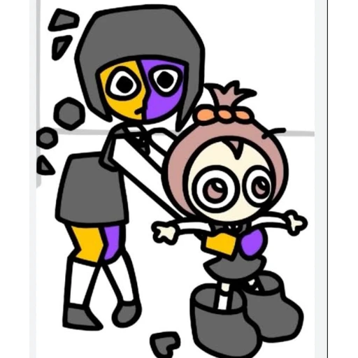Sticker: ENA y Moony