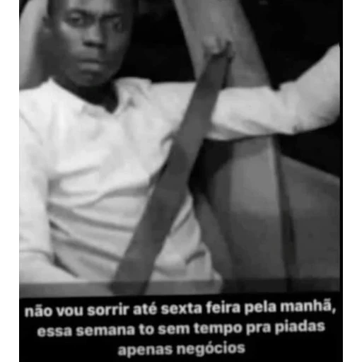 Figurinha: Apenas negócios