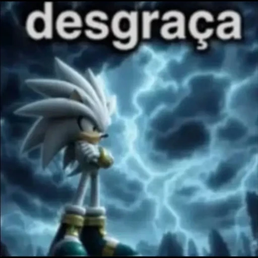 Figurinha: Silver the Hedgehog: Desgraça