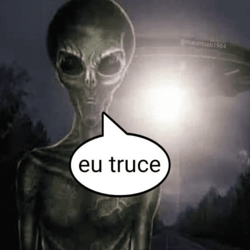 Sticker: UFO Alien