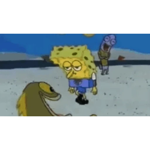 Sticker: Disappointed SpongeBob