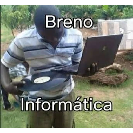 Figurinha: Breno Informática