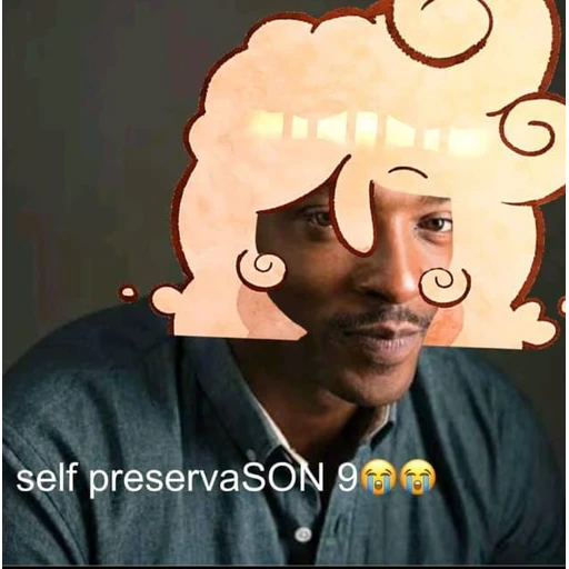 Sticker: self preservaSON 9