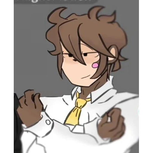 Figurinha: Personagem Estilo Anime
