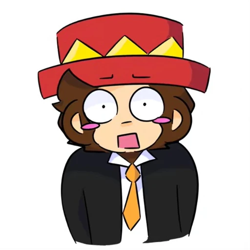 Sticker: El Chavo animado sorprendido