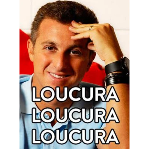 Figurinha: Luciano Huck - Loucura