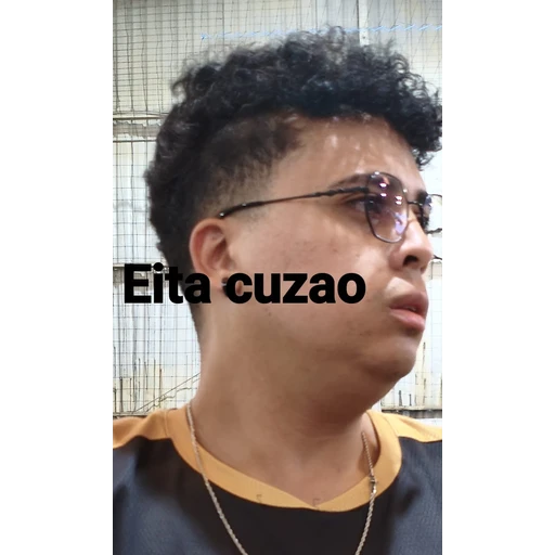 Figurinha: Eita cuzao
