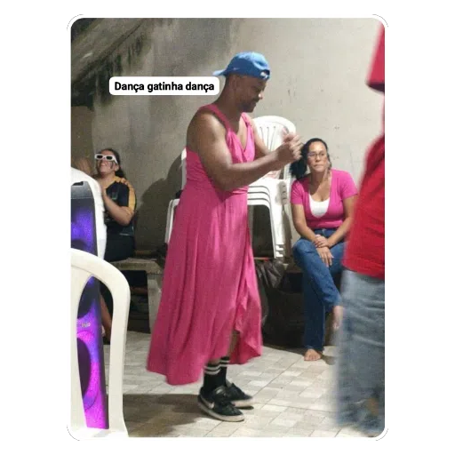 Figurinha: Dança gatinha dança