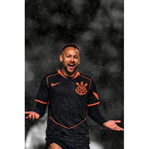 Sticker: Neymar in a Corinthians shirt