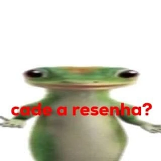 Figurinha: Cadê a resenha?