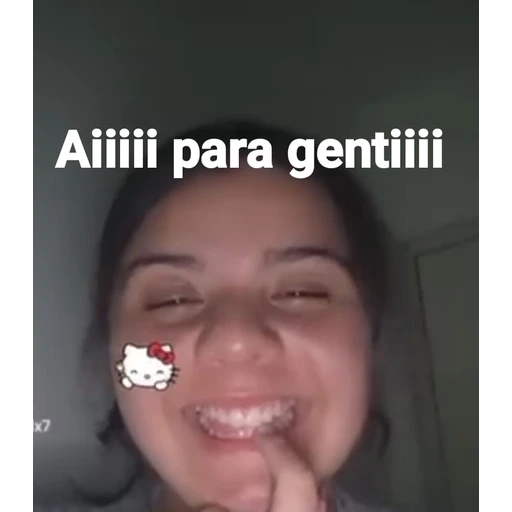Figurinha: Aiiii para gentiiii