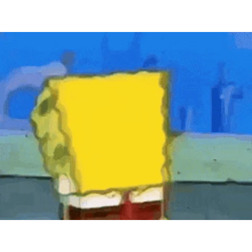 Figurinha: Bob Esponja sumindo