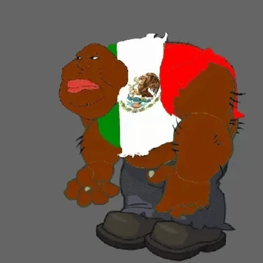 Figurinha: Personagem caricato do México