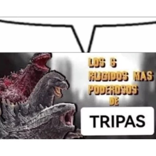 Figurinha: Godzilla e seus rugidos