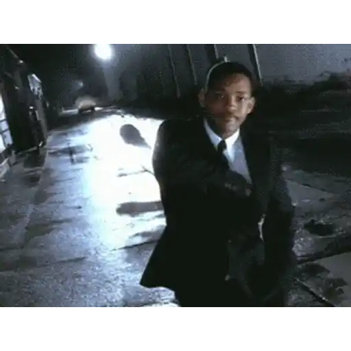 Sticker: Will Smith MIB