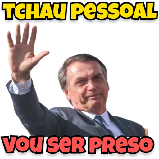 Figurinha: Tchau Pessoal