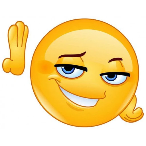 Sticker: Emoji engreído