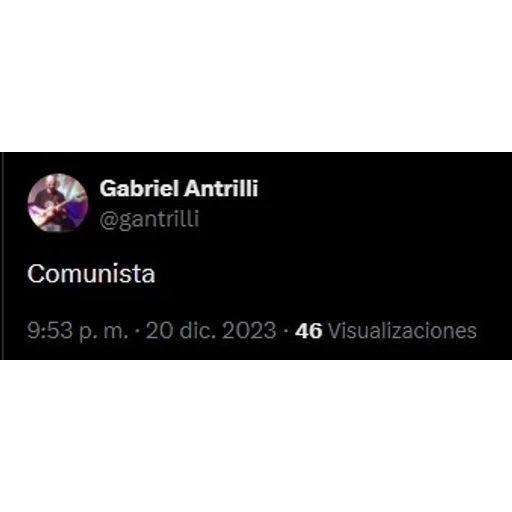 Figurinha: Gabriel Antrilli: Comunista
