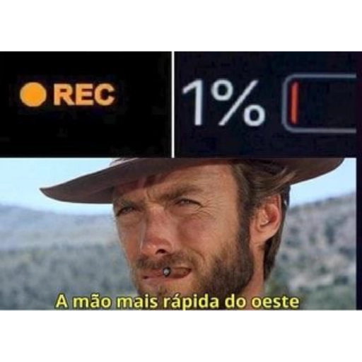 Figurinha: A mão mais rápida do oeste